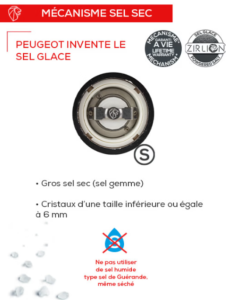 MOULIN A SEL - PEUGEOT