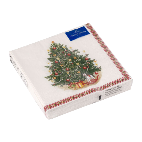SERVIETTES SAPIN DE NOËL