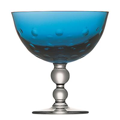 BUBBLES COUPELLE SUR PIED BLEU CLAIR