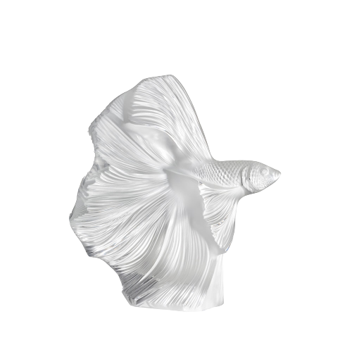 SCULPTURE POISSON COMBATTANT