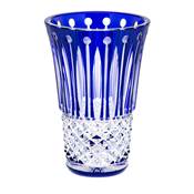 TOMMYSSIMO VASE H280 BLEU FONCE