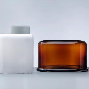VASE LAYERS SMALL - GRIS FUMÉ