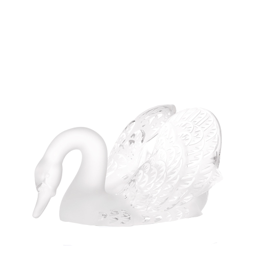SCULPTURE CYGNE TÊTE BAISSÉE