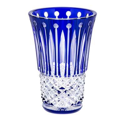 TOMMYSSIMO VASE H280 BLEU FONCE