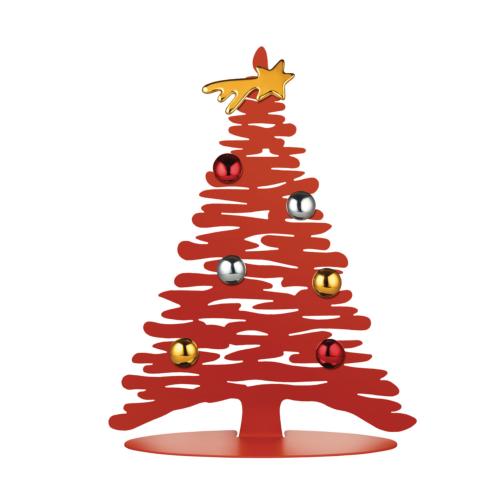 Sapin BARK FOR CHISTMAS Rouge 30 cm