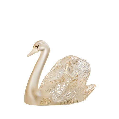 SCULPTURE CYGNE TÊTE HAUTE