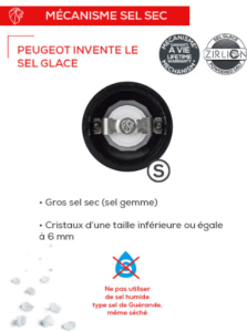 MOULIN A SEL - PEUGEOT