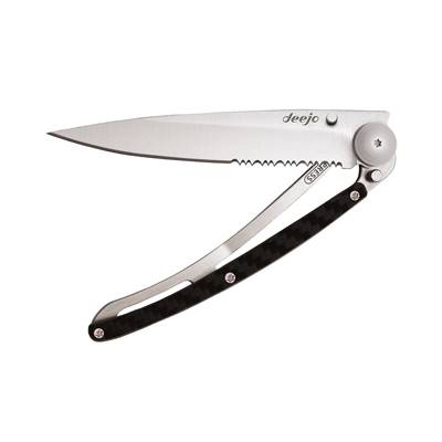 Deejo Serrated 37g, Fibre de Carbone