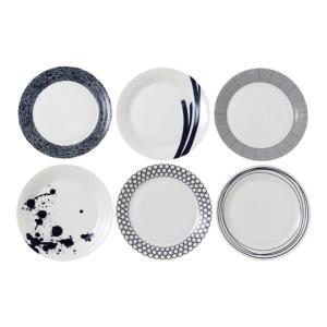 ASSIETTES À DÎNER BLEUES