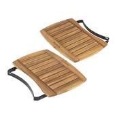 TABLETTES LATRALES EN ACACIA LARGE