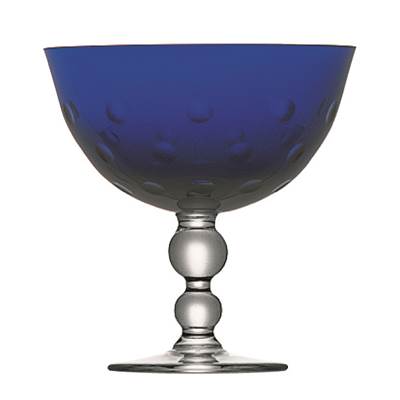 BUBBLES COUPELLE SUR PIED BLEU FONCE