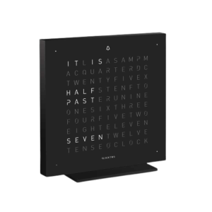 QLOCKTWO TOUCH DEEP BLACK