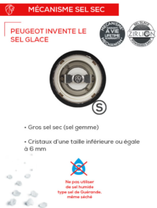 MOULIN A SEL - PEUGEOT