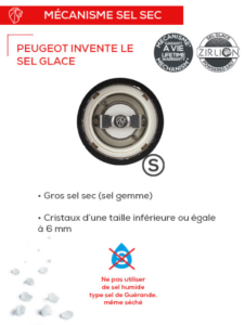 MOULIN A SEL - PEUGEOT