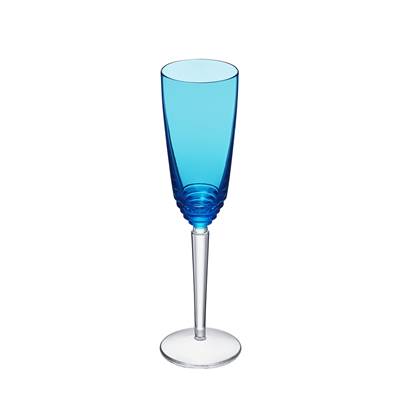 OXYMORE FLUTE A CHAMPAGNE BLEU CLAIR
