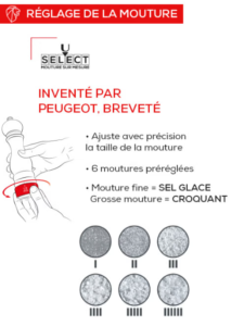 MOULIN A SEL - PEUGEOT